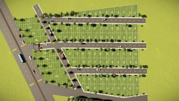 Get high-quality 3D master layout render for your plotting project